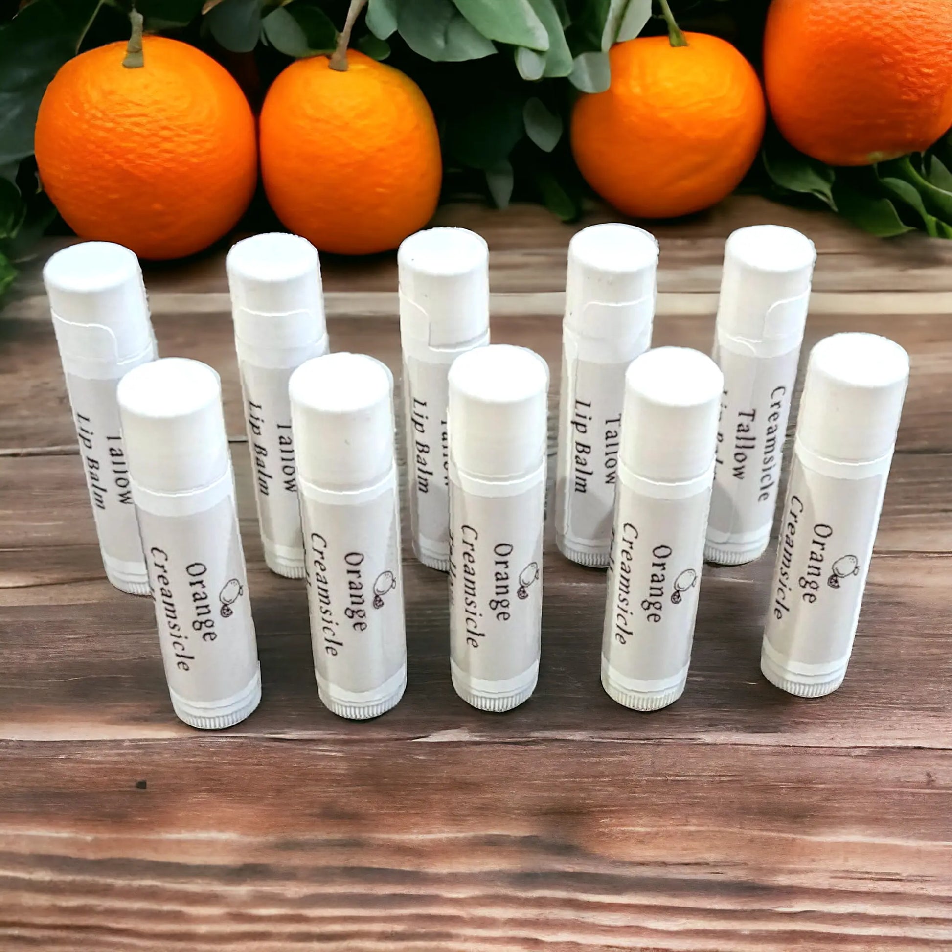 Orange Creamsicle Lip Balm Liberato Tallow