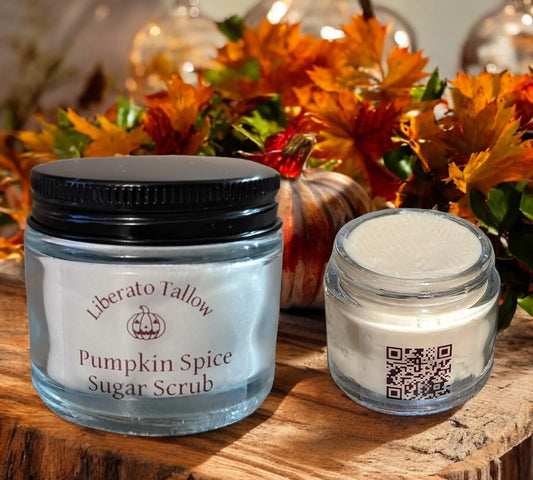 Pumpkin Spice Sugar Scrub Liberato Tallow