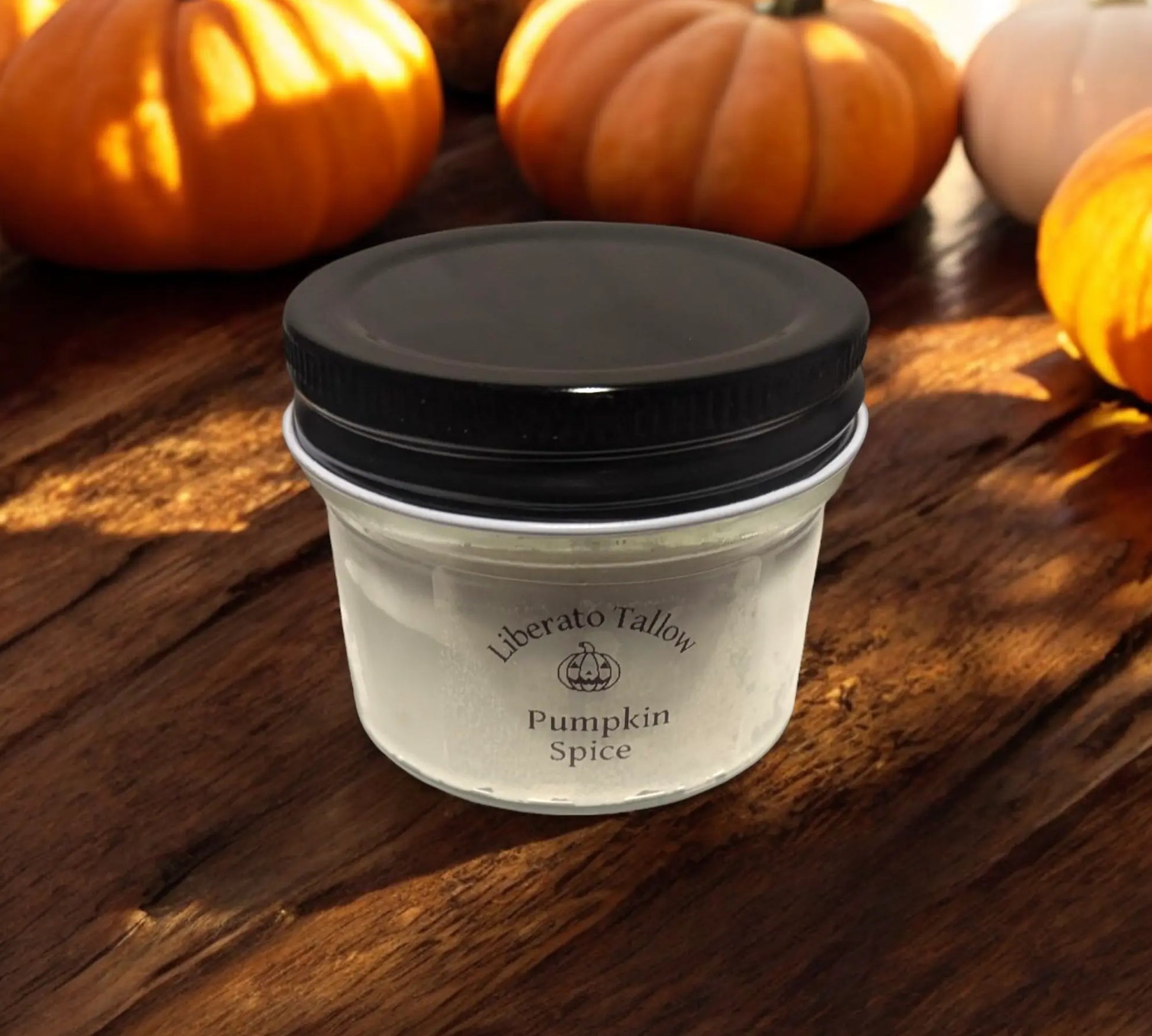 Whipped Pumpkin Spice Tallow Lotion Liberato Tallow