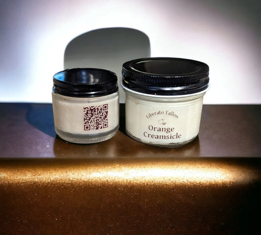 Whipped Orange Creamsicle Tallow Lotion Liberato Tallow