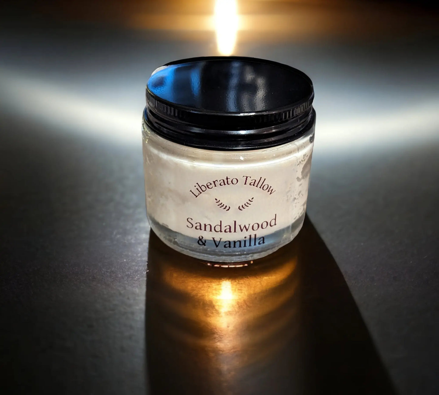 Whipped Sandalwood Vanilla Tallow Lotion Liberato Tallow