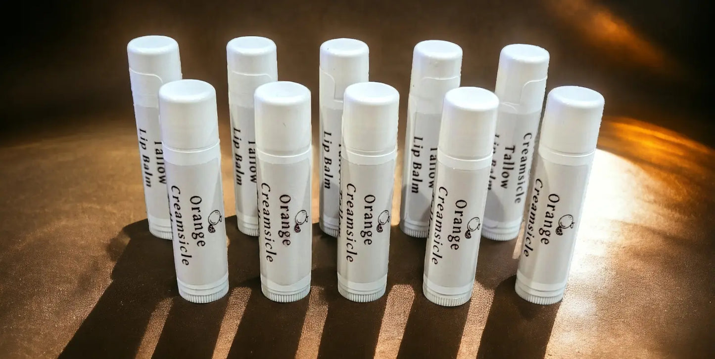 Orange Creamsicle Lip Balm Liberato Tallow
