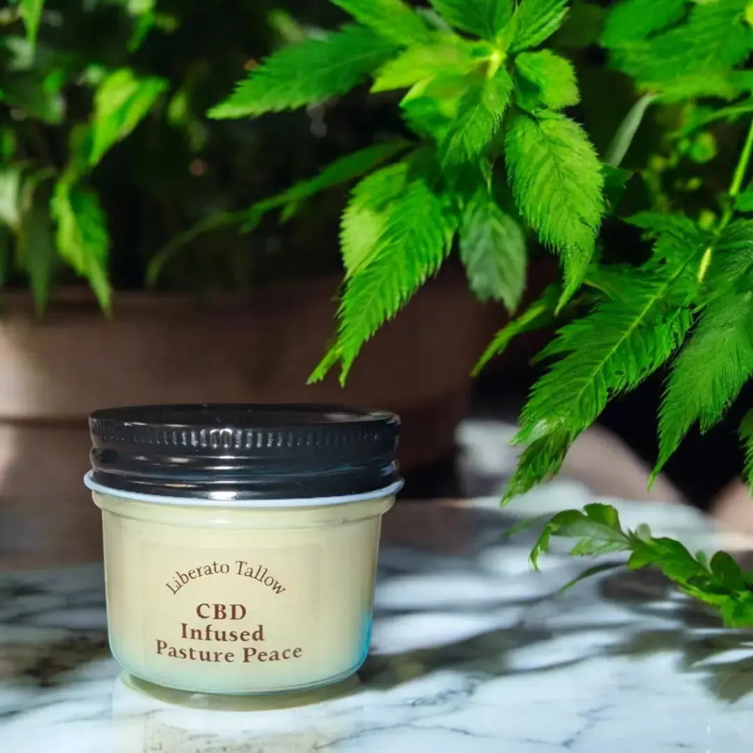 CBD Infused Pasture Peace Lotion Liberato Tallow