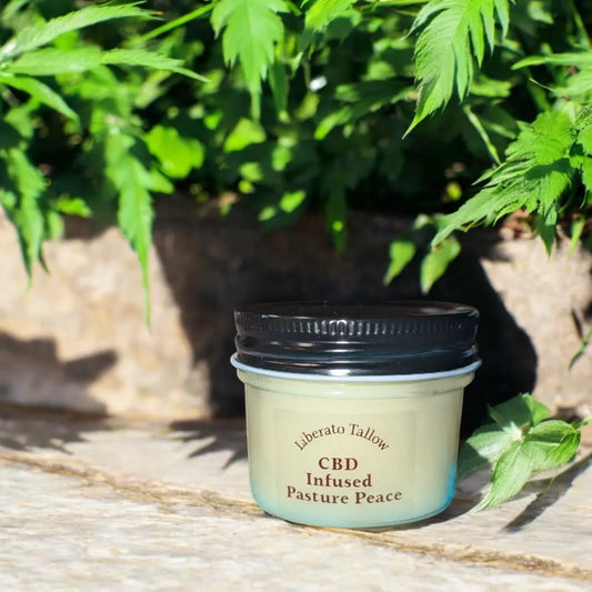 CBD Infused Pasture Peace Lotion Liberato Tallow