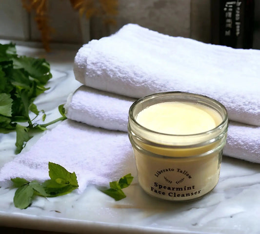 Spearmint Moisturizing Face Cleanser Liberato Tallow