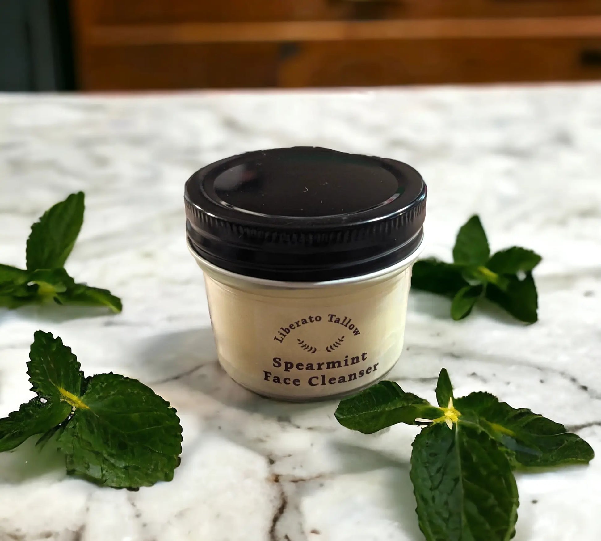 Spearmint Moisturizing Face Cleanser Liberato Tallow