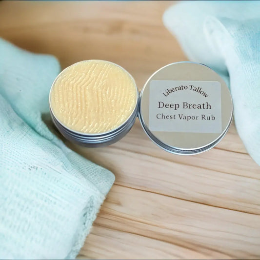 Deep Breath Vapor Rub Liberato Tallow