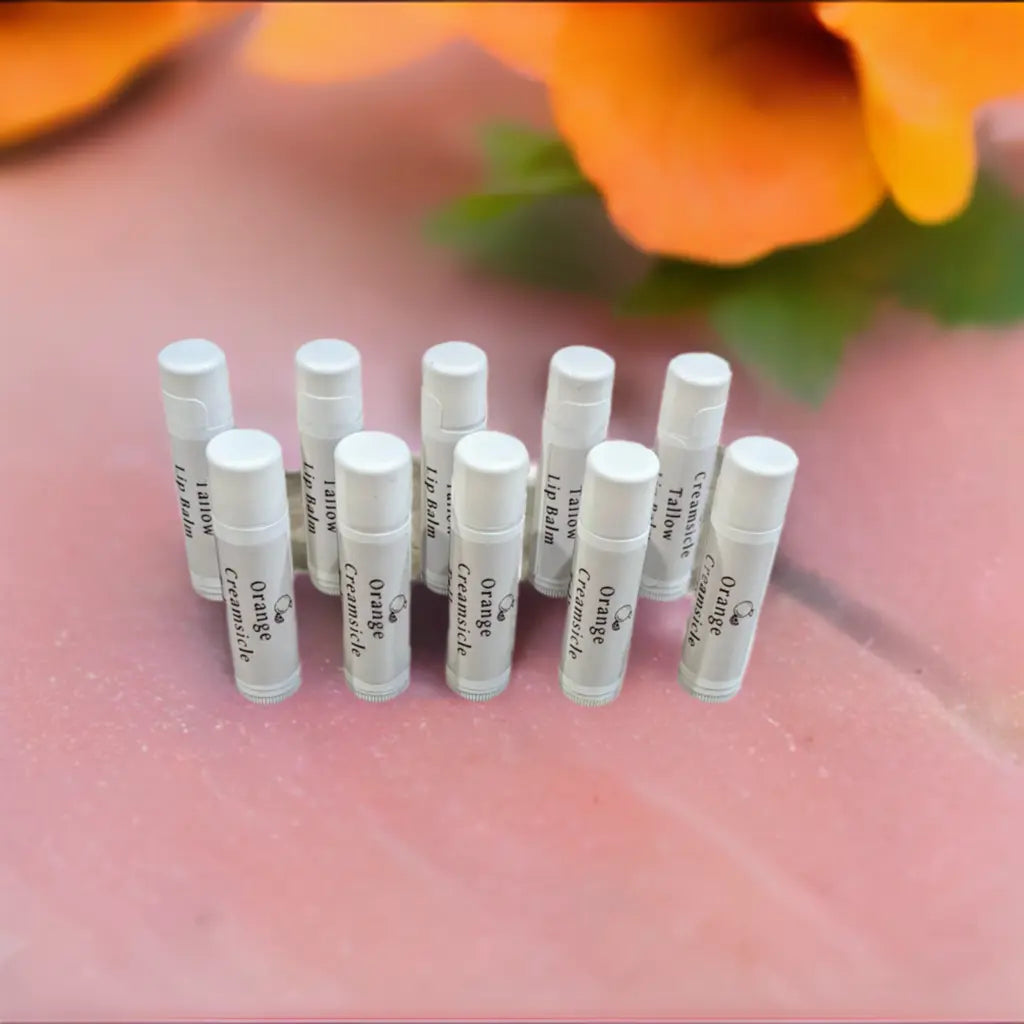 Orange Creamsicle Lip Balm Liberato Tallow