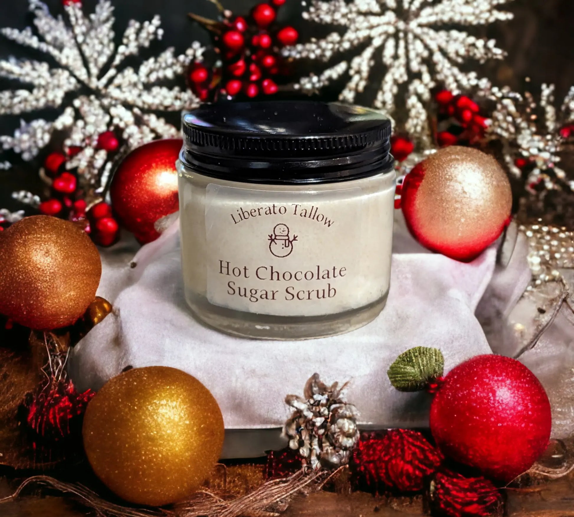 Hot Chocolate Sugar Scrub Liberato Tallow