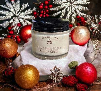 Hot Chocolate Sugar Scrub Liberato Tallow