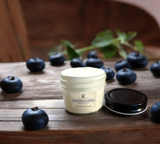 Blueberry Vanilla Whipped Tallow Lotion Liberato Tallow