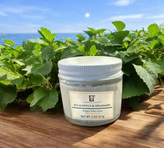 Eucalyptus Spearmint Tallow Lotion Liberato Tallow