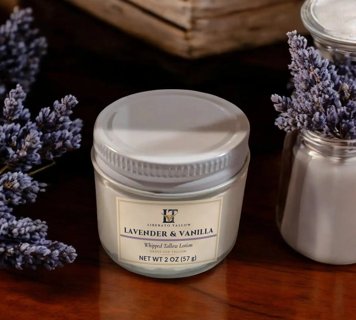 Lavender Vanilla Tallow Lotion Liberato Tallow