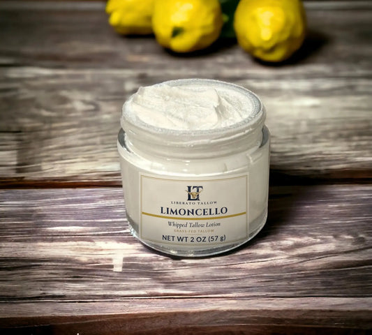 Limoncello Whipped Tallow Lotion Liberato Tallow