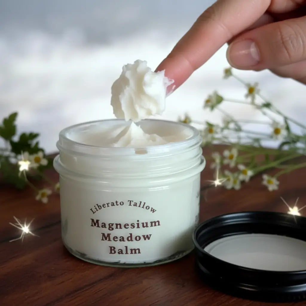 Magnesium Meadow Balm Texture Shot