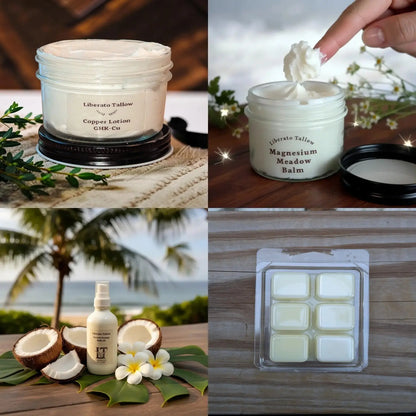 What's New Gift Set — Copper, Magnesium Meadow, Coconut Dream, Candle Melts