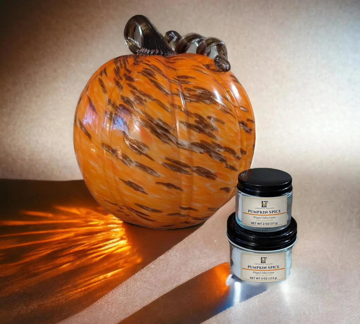 Liberato Tallow whipped lotion jar — Natural Routine Bundle scent pick